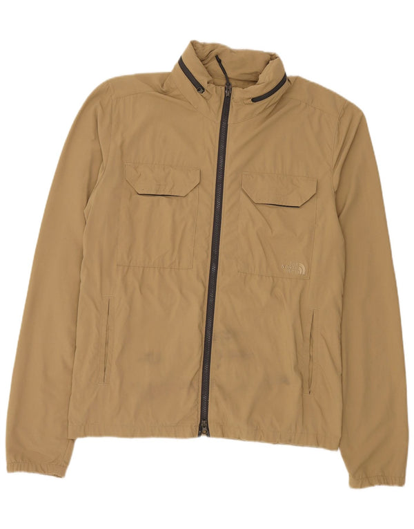 The North Face Veste de pluie à capuche coupe ample pour homme UK 36 Small Beige Nylon