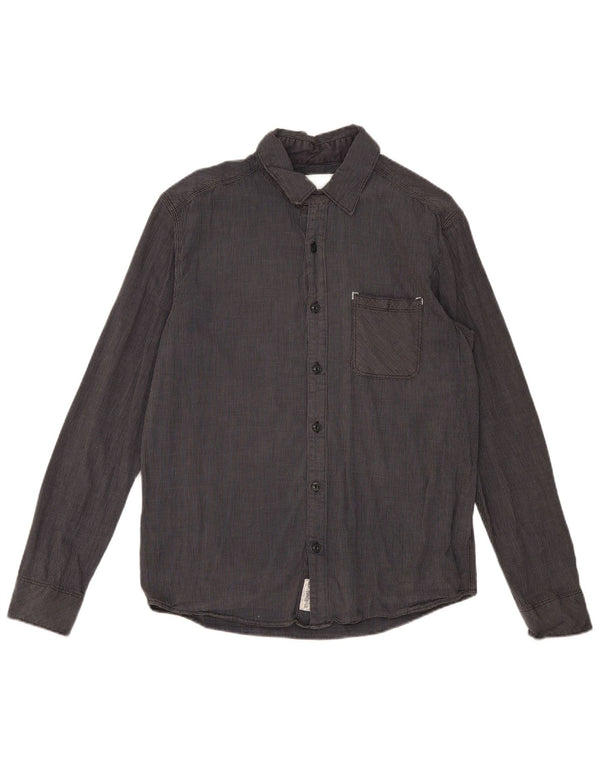 Levi's Chemise Coupe Standard Homme Gris Moyen Carreaux Coton
