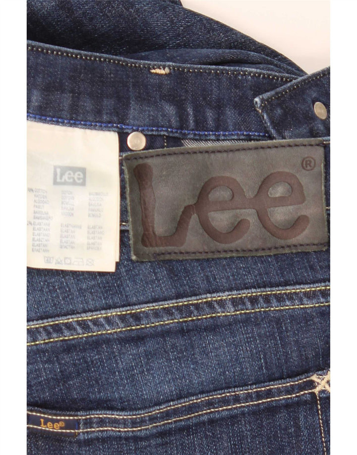 Lee Jean Droit Powell Homme W33 L31 Bleu Coton