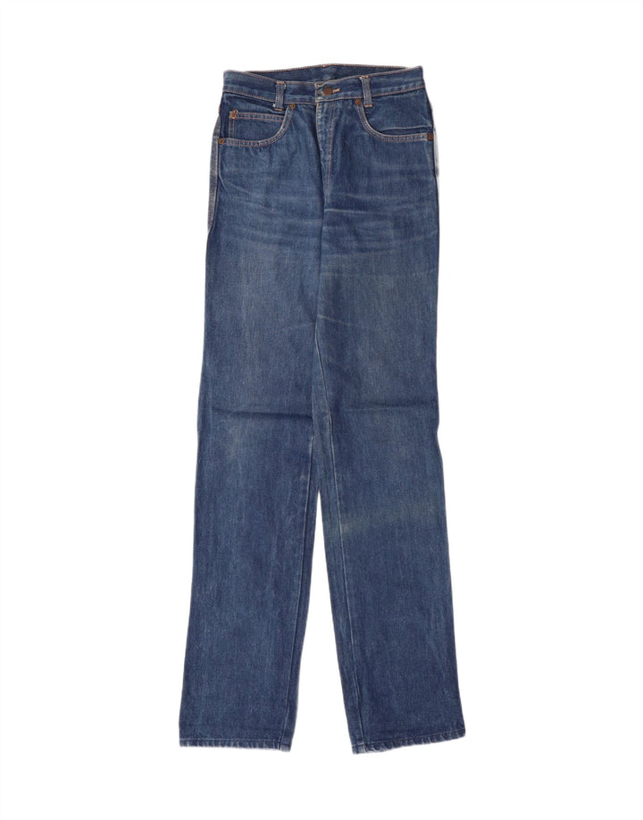 VINTAGE Womens Straight Jeans IT 44 Medium W28 L34 Blue Cotton Vintage Vintage and Second-Hand Vintage from Messina Hembry 