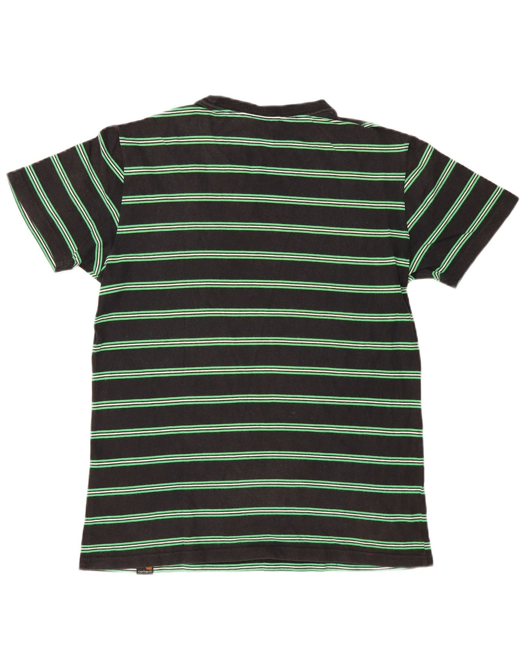 Carhartt T-shirt homme en coton rayé noir moyen