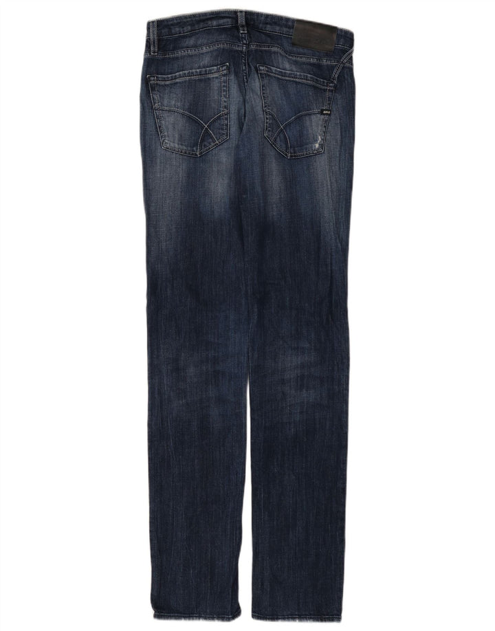 Gas Jean Slim Femme W30 L34 Bleu Coton