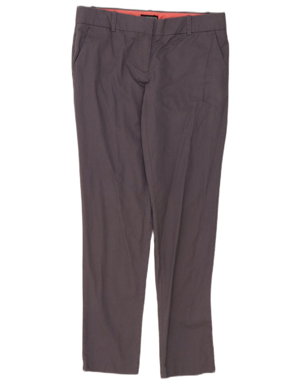 Warehouse Pantalon Chino Slim Femme UK 10 Small W30 L30 Gris Coton