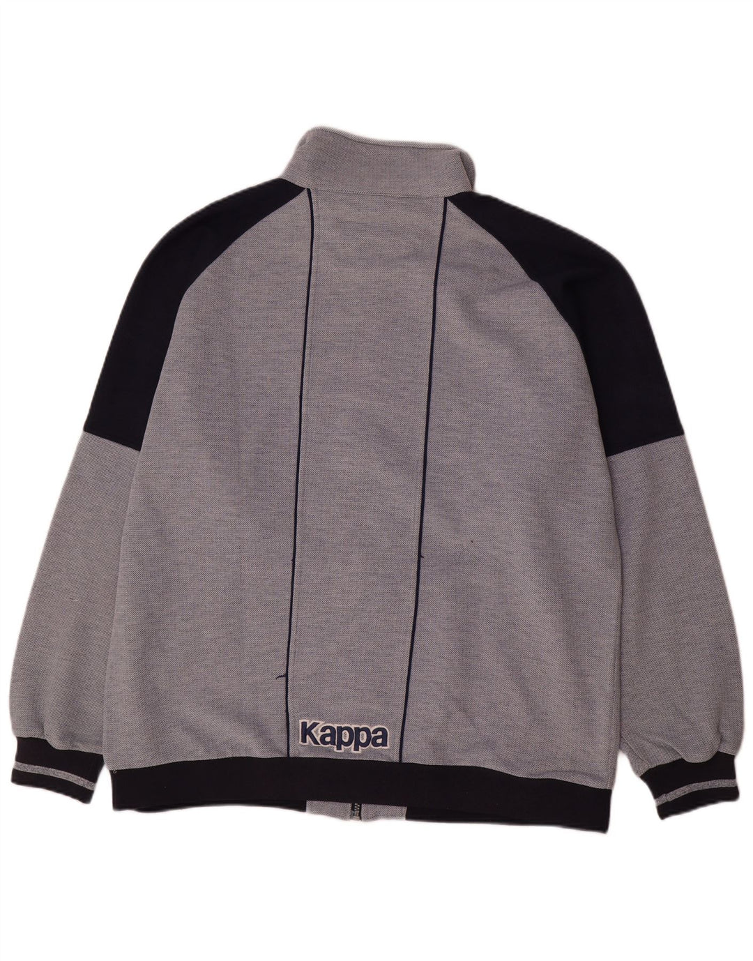 Kappa Veste de Survêtement Graphique Homme XL Gris Polyester