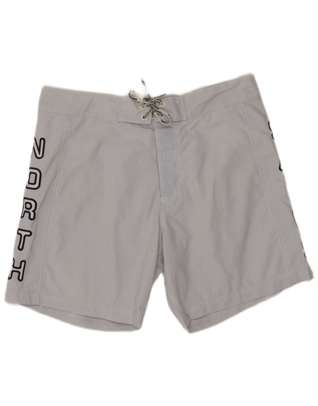 North Sails Short de Bain Graphique Homme Nylon Gris Moyen