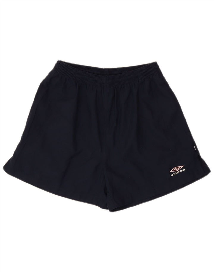 Umbro Short de Sport Homme Petit Bleu Marine Polyester