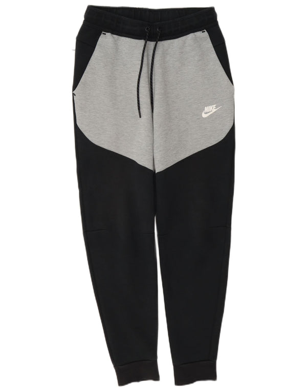 Nike Pantalon de survêtement pour homme en coton color block XS Gris