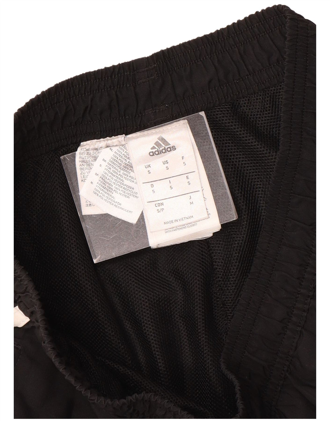 Adidas Pantalon de survêtement pour homme Pantalon de jogging Petit Noir Polyester