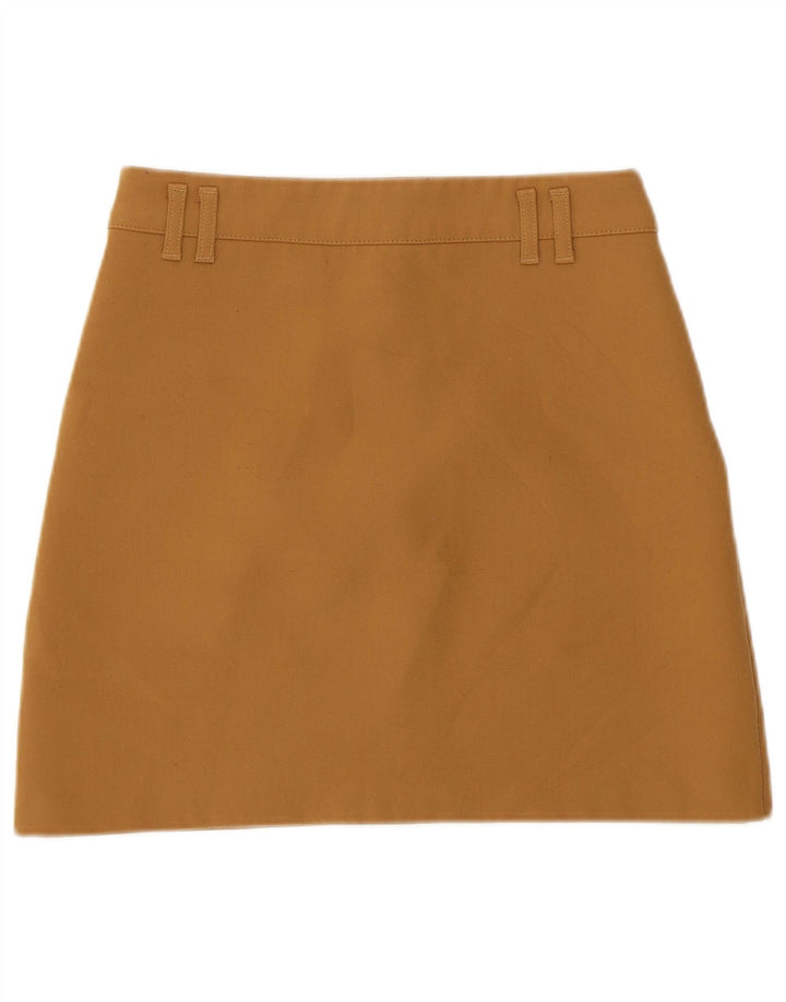 Zara Femme Mini Jupe Petit W26 Beige