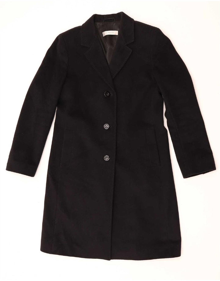 Pardessus Intrend pour femme UK 12 Laine noire moyenne