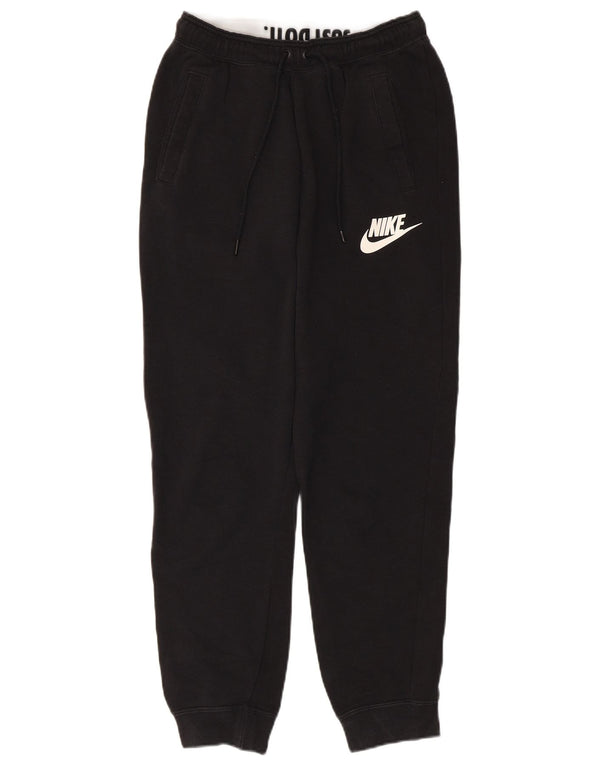 Nike Pantalon de survêtement pour femme Joggers UK 8 Small Noir Coton