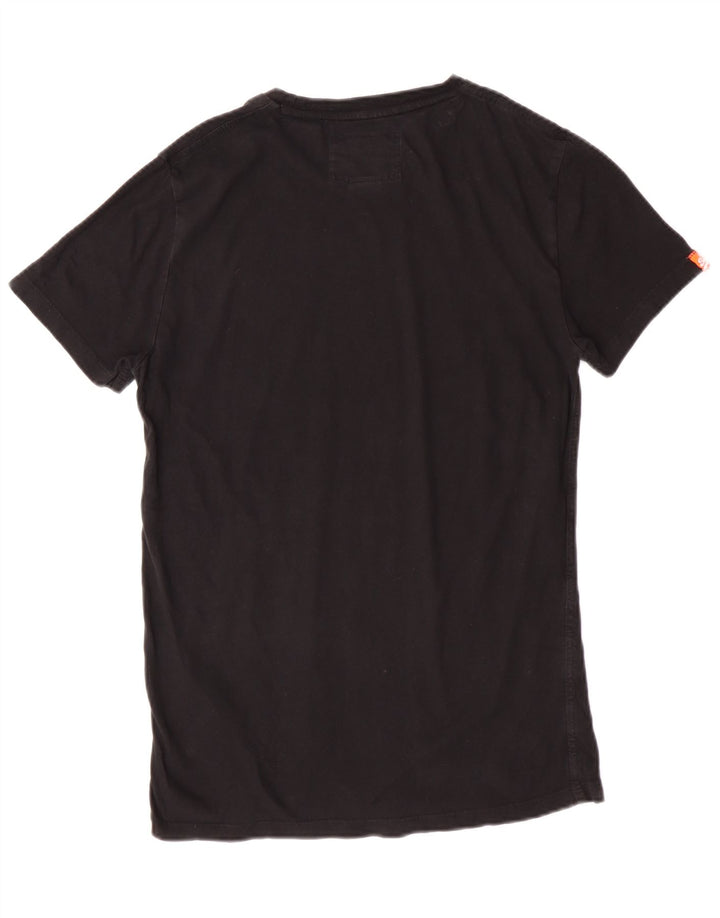 Superdry T-Shirt Homme Noir Petit Coton