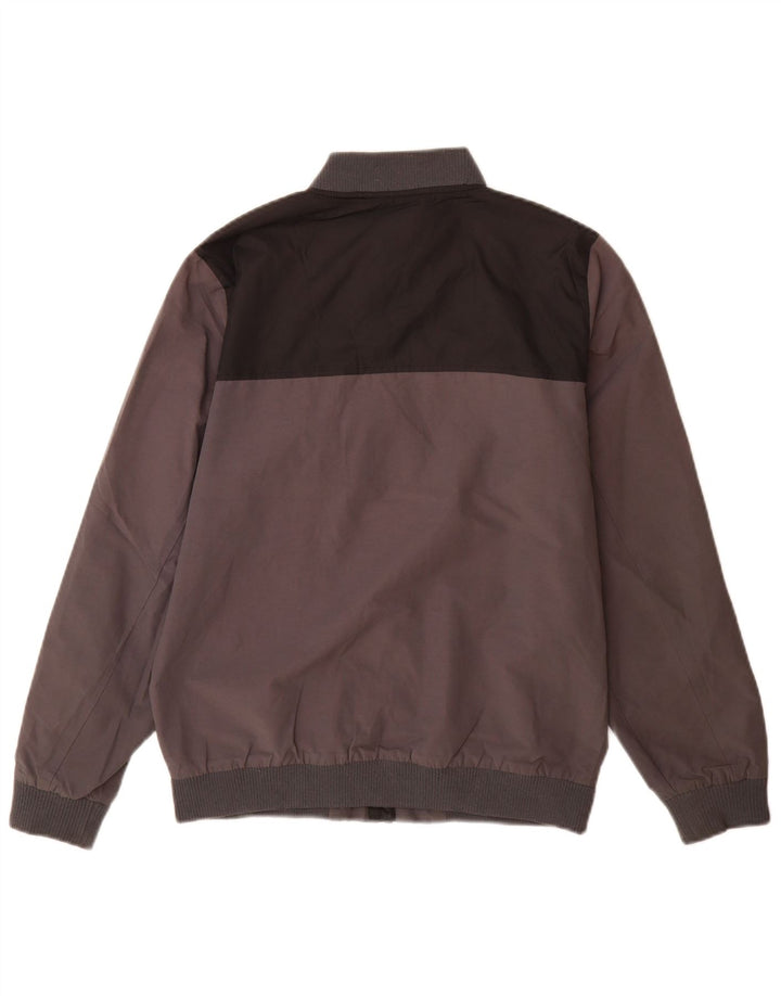 Lyle & Scott Bomber Jacket Garçon 14-15 ans Gris Colorblock Coton