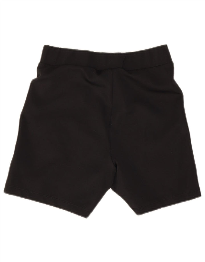 Adidas Short de sport graphique pour femme UK 10 Petit Noir Polyester