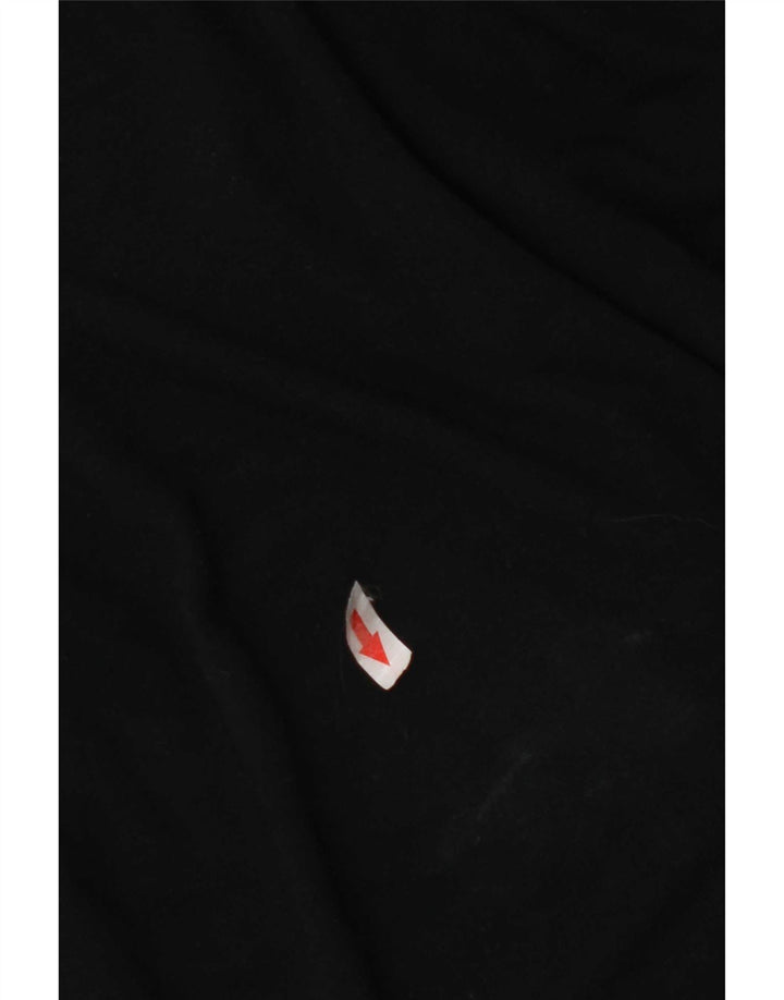 Gap Haut à col rond et manches longues pour femme UK 10 Petit Lyocell Noir