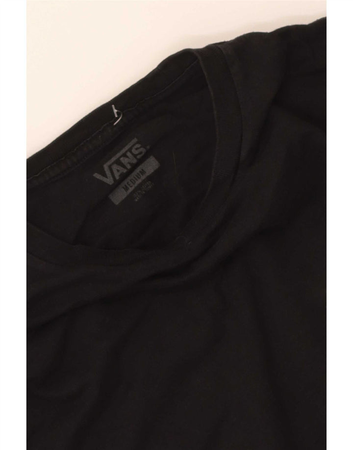 Vans Haut graphique à manches longues pour hommes en coton noir moyen