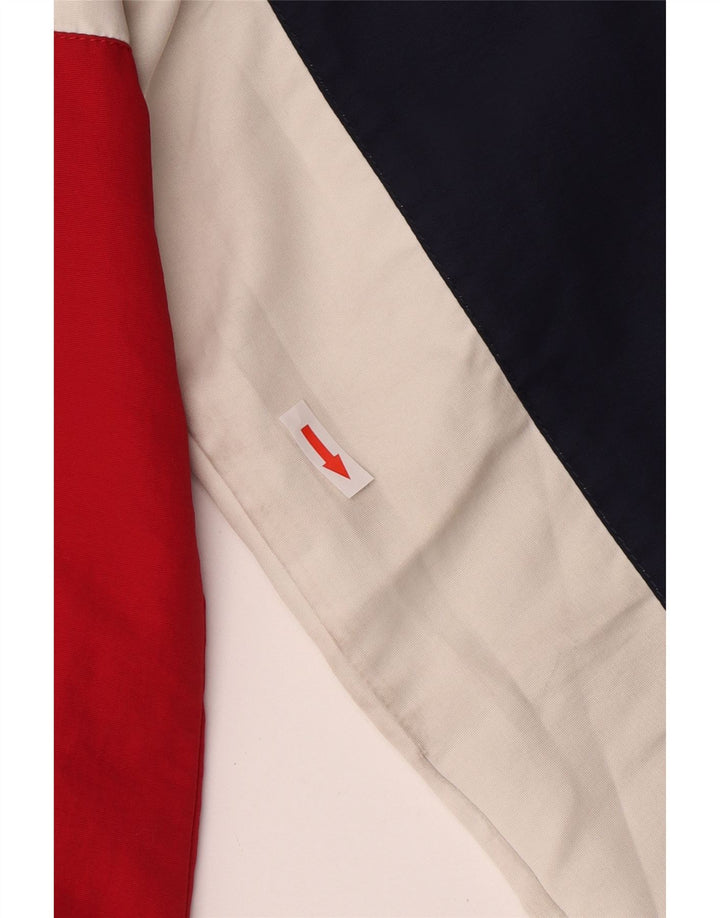 Tommy Hilfiger Veste Bomber Homme UK 38 Medium Multicolore Colourblock