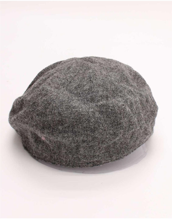 Barbour Casquette Plate Homme Large Gris Laine Classique