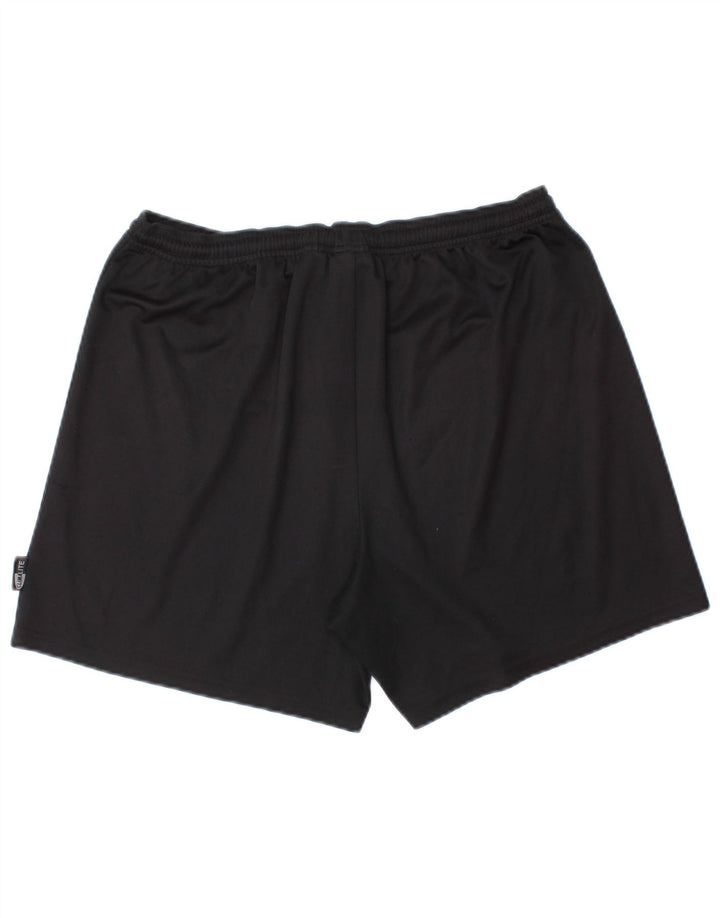 Adidas Short de sport Climalite pour homme, grand, noir, polyester