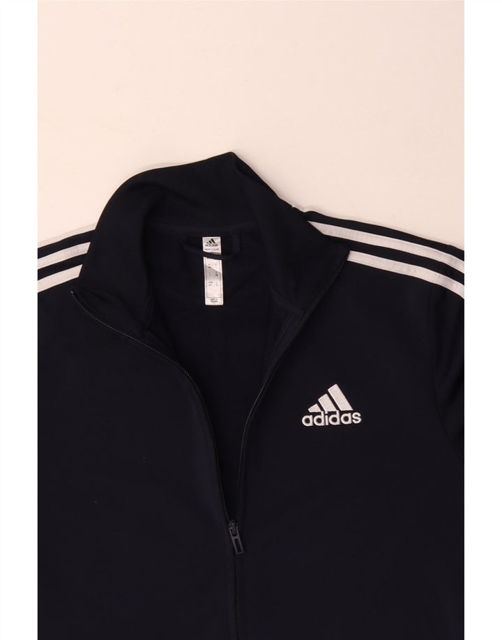 ADIDAS Veste de survêtement pour homme Petit Bleu Marine Polyester