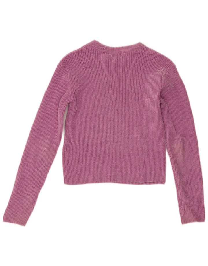 Marks & Spencer Haut court à manches longues pour filles 11-12 ans Rose Polyester