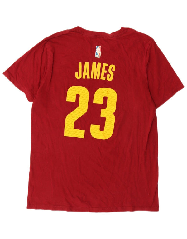Adidas T-Shirt Cleveland Graphic Homme Rouge Moyen Coton