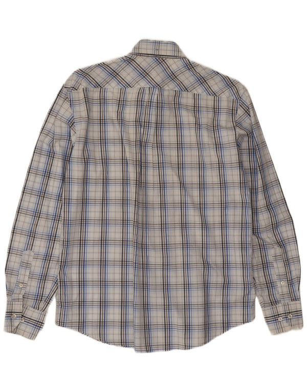 Ben Sherman Chemise Homme Bleu Moyen Carreaux Coton