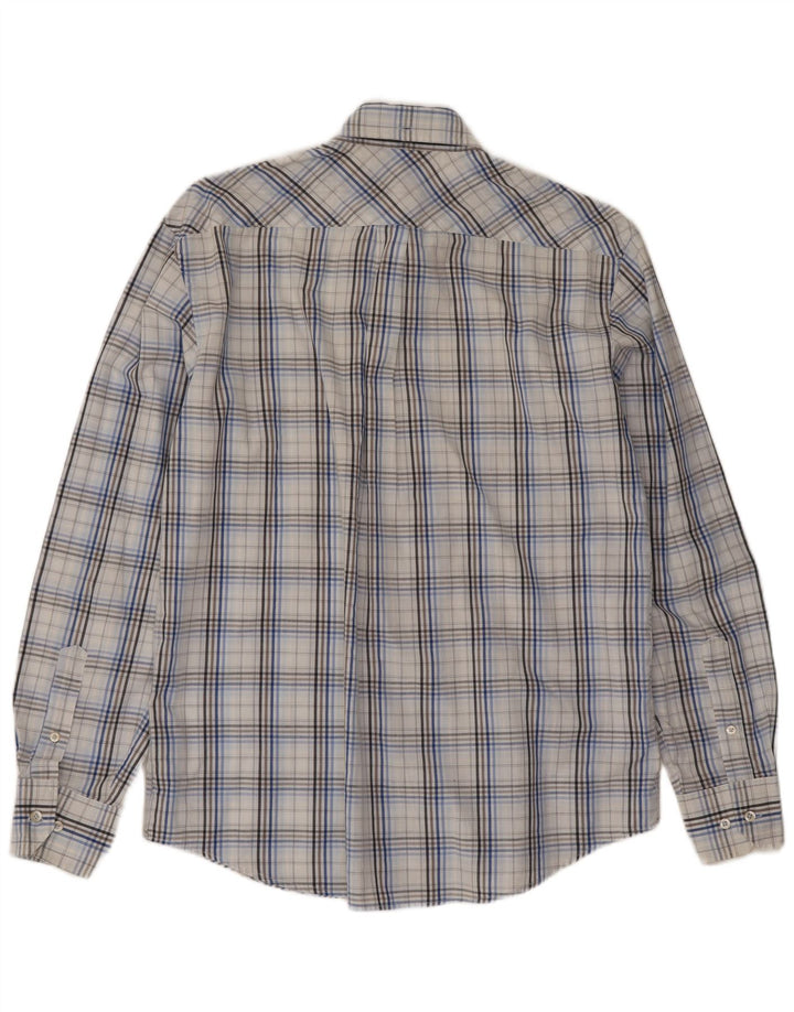 Ben Sherman Chemise Homme Bleu Moyen Carreaux Coton