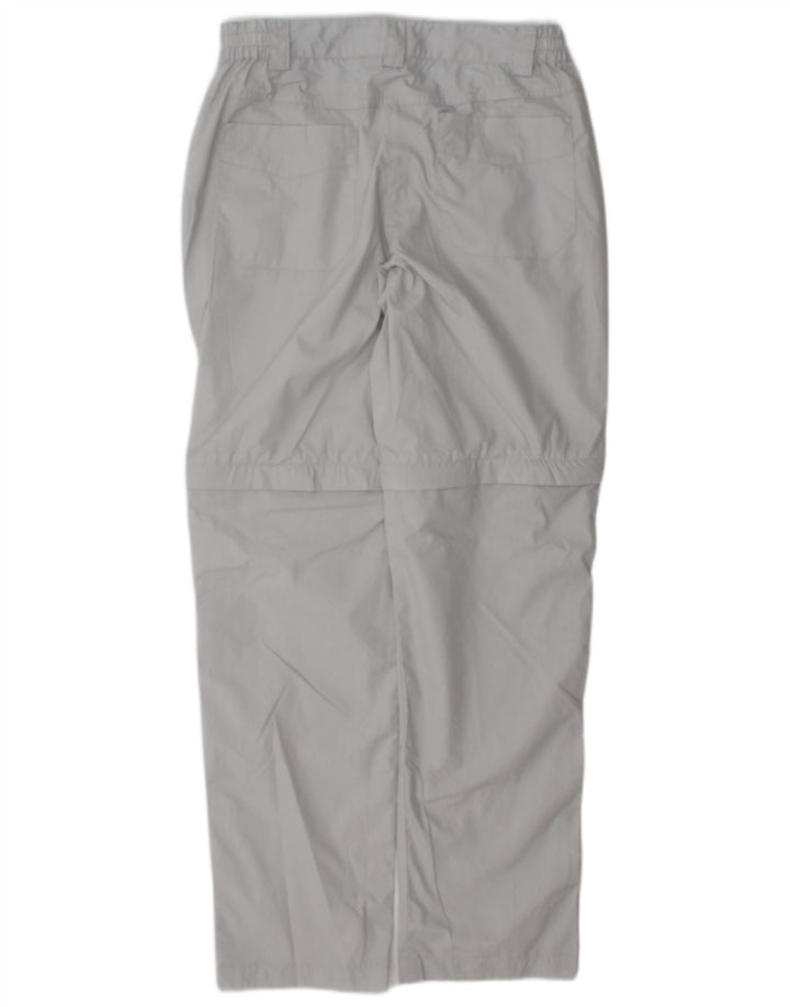 Mountain Warehouse Pantalon Chino Femme UK 8 Small W27 L30 Gris Polyester
