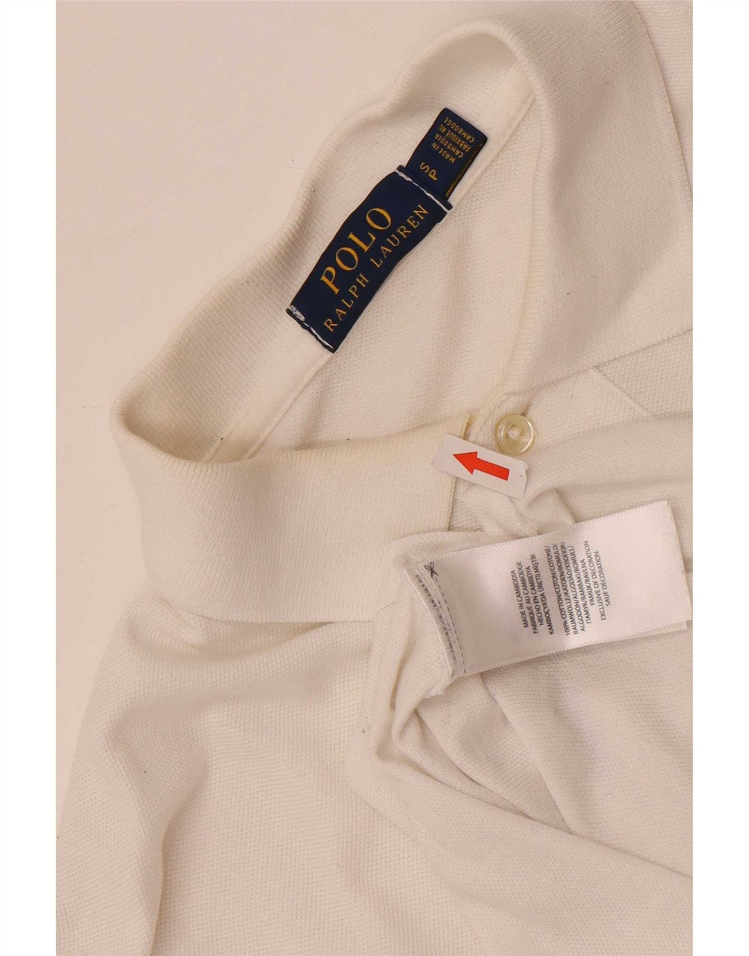 Polo Ralph Lauren Chemise Homme Petit Blanc Coton