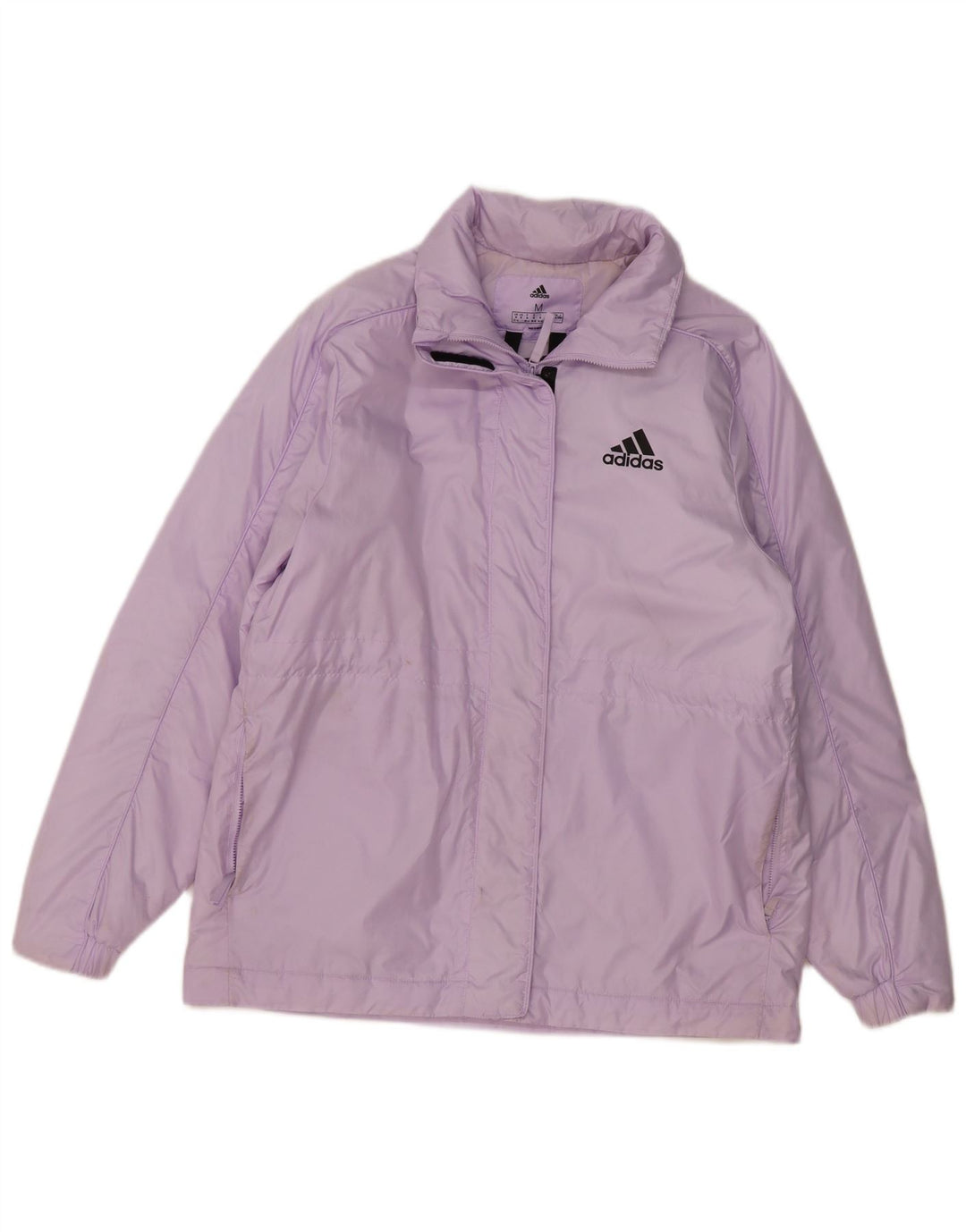 Adidas Veste matelassée graphique pour femme UK 12/14 Violet moyen Polyester