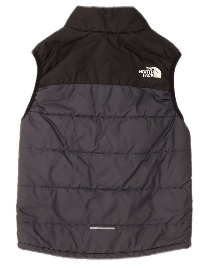 The North Face Gilet rembourré pour garçon 7-8 ans Petit Gris Colorblock Polyester