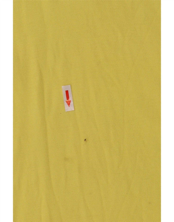 Fila Polo Homme IT 48 Coton Jaune Moyen