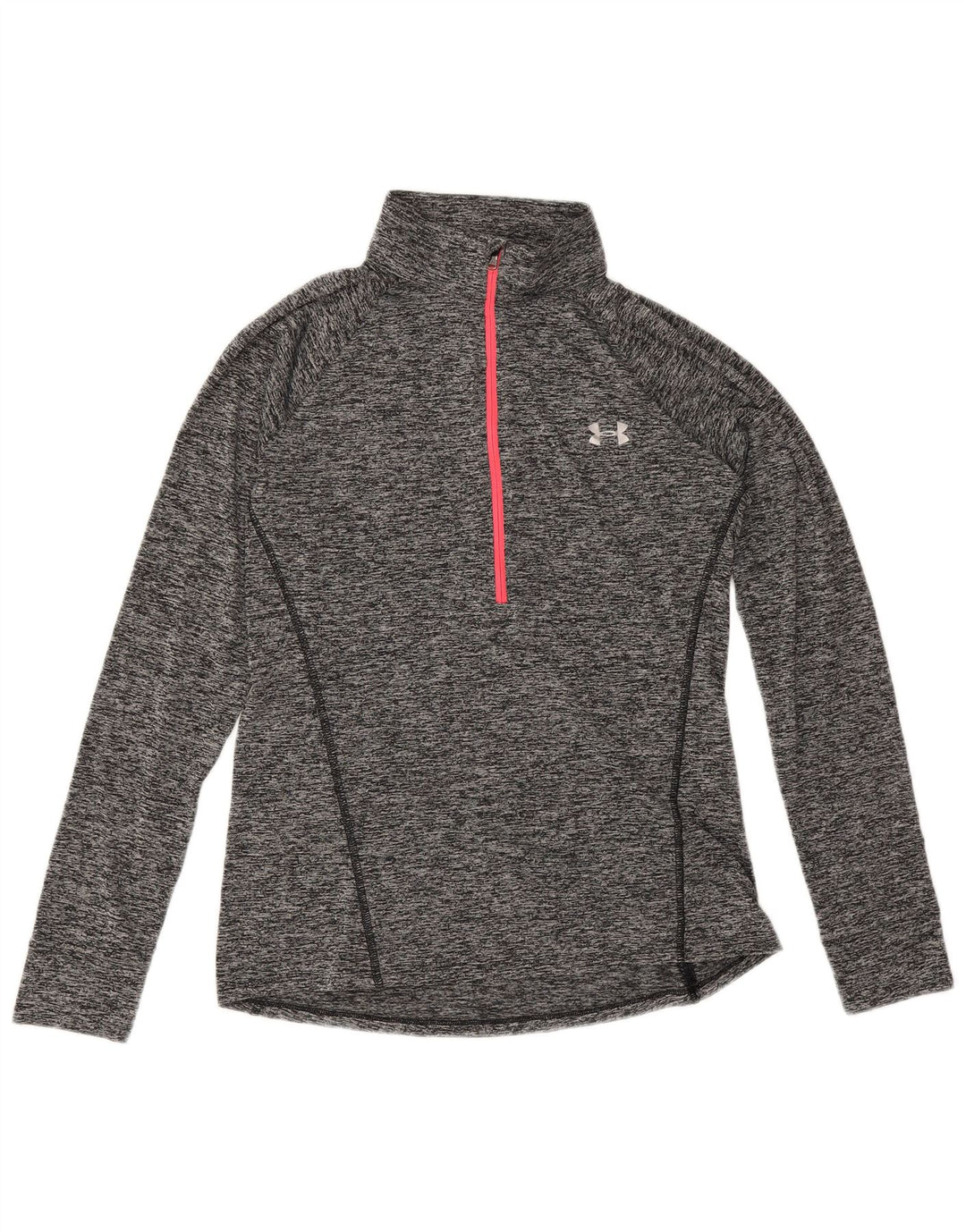 Under Armour Haut de survêtement Heat Gear pour femme UK 12 Gris moyen