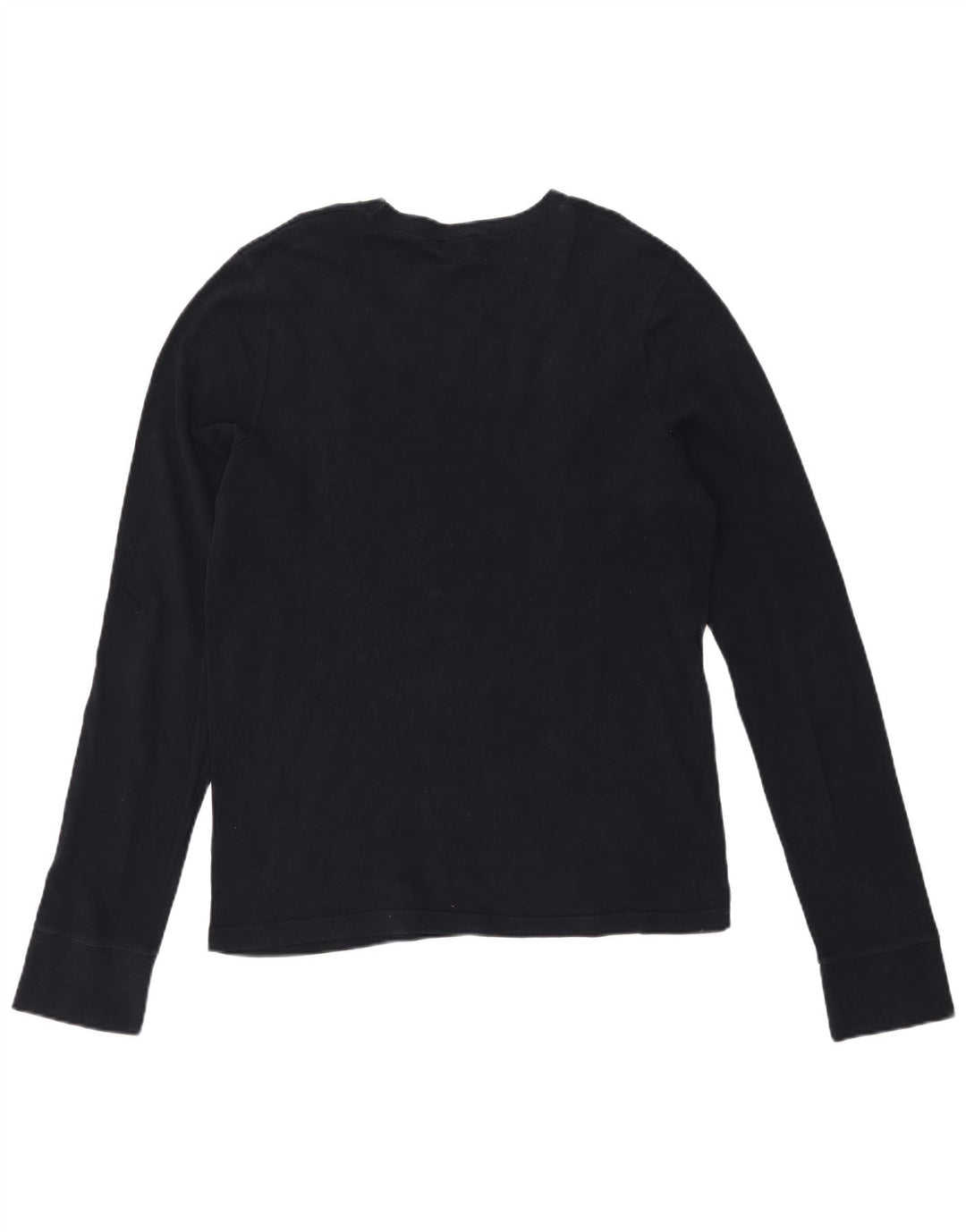 Hollister Haut graphique à manches longues pour hommes, grand coton noir