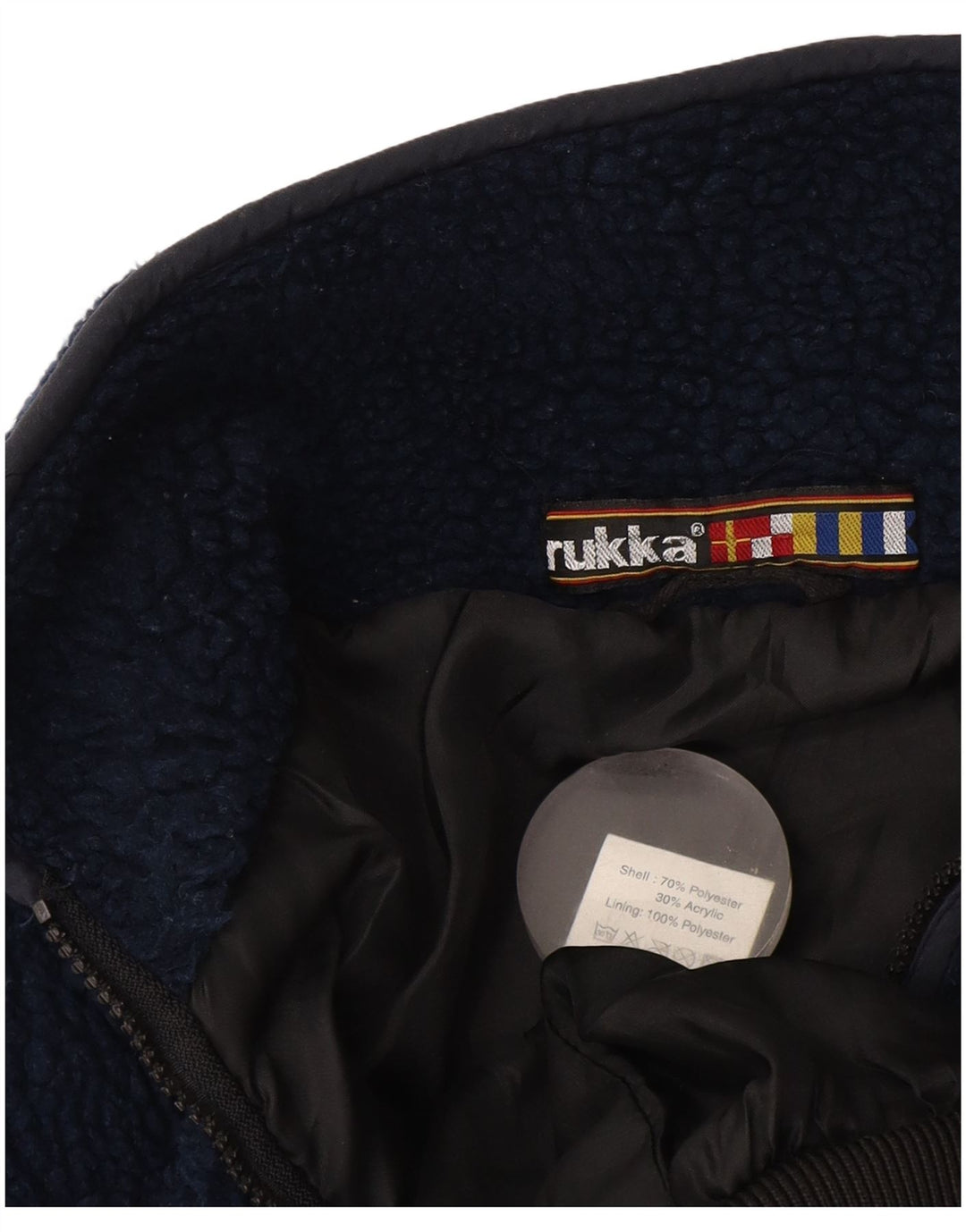 Rukka Veste Polaire Homme UK 42 XL Bleu Marine Polyester