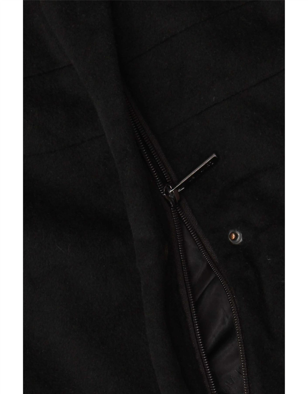 Calvin Klein Pardessus pour femme US 6 Medium Noir Angora