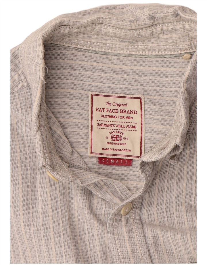 Chemise Homme Fat Face Small Gris Rayé Coton