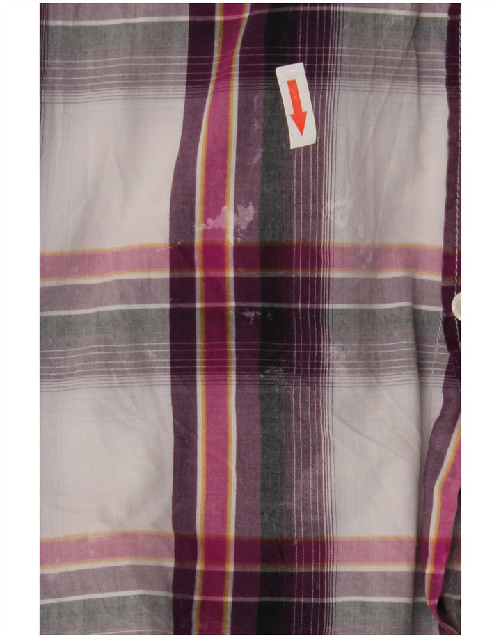 Tom Tailor Chemise Homme XL Coton à Carreaux Multicolore