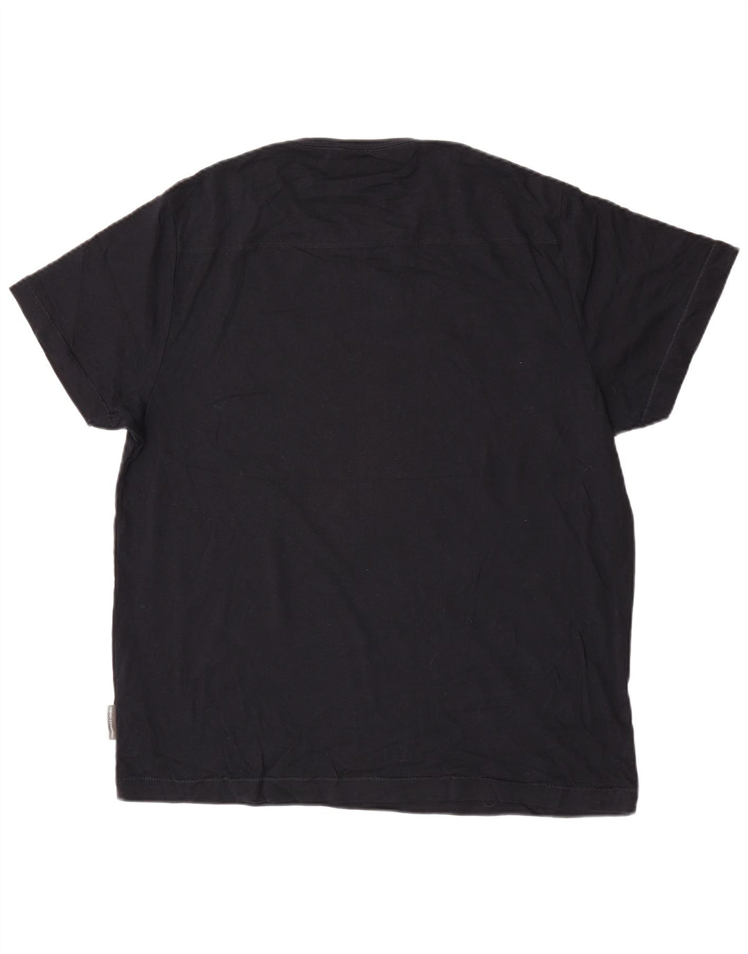 French Connection T-Shirt Homme Haut 2XL Noir Coton