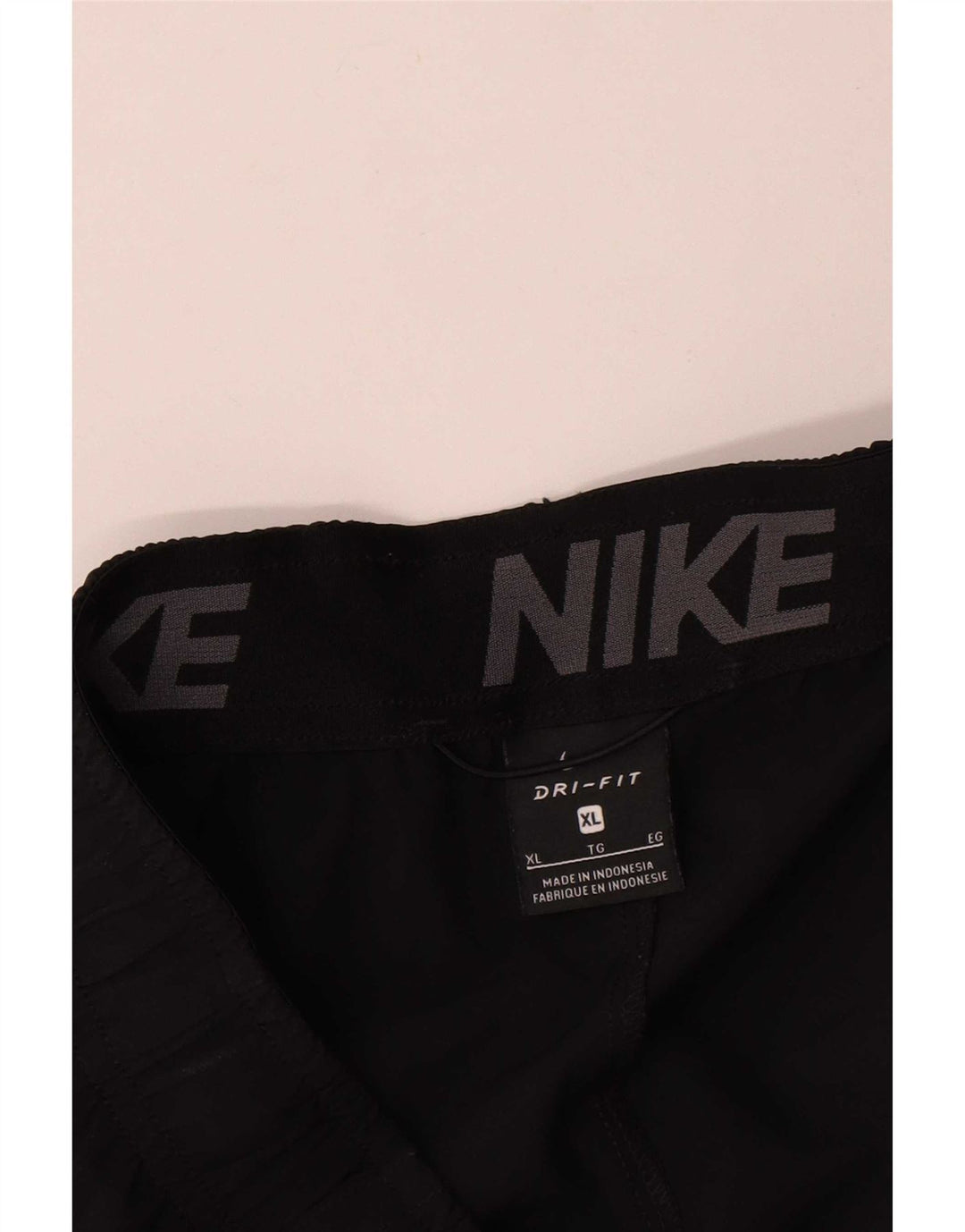 Nike Pantalon de survêtement Dri Fit pour homme XL Noir Polyester