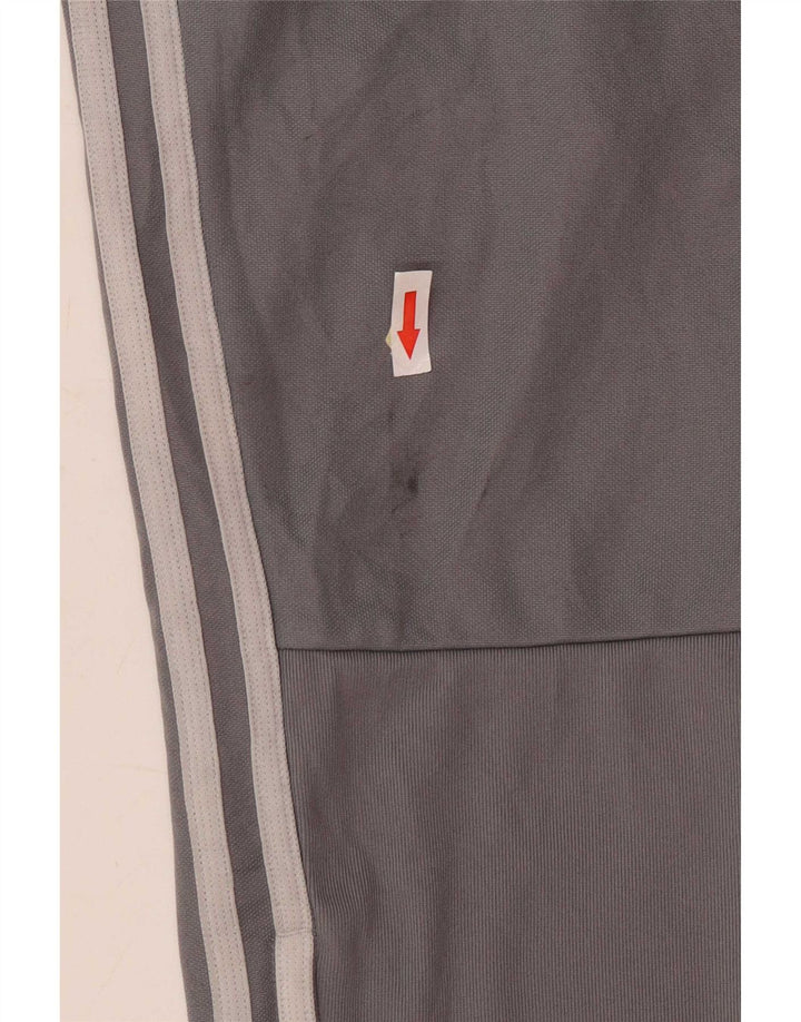 Adidas Pantalon de survêtement pour femme UK 12/14 Gris moyen Polyester