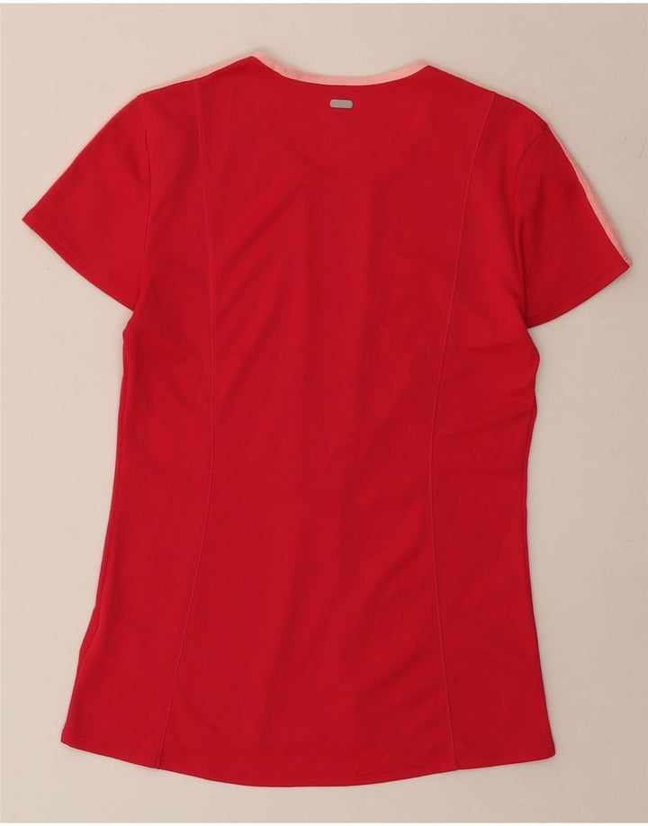 Adidas Climalite T-Shirt Top UK 8/10 Petit Rose Polyester