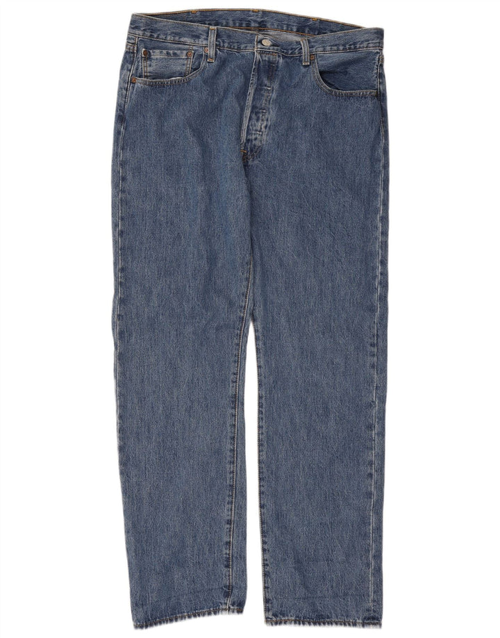 Levi's Jean Droit 501 Homme Bleu W38 L32 Coton