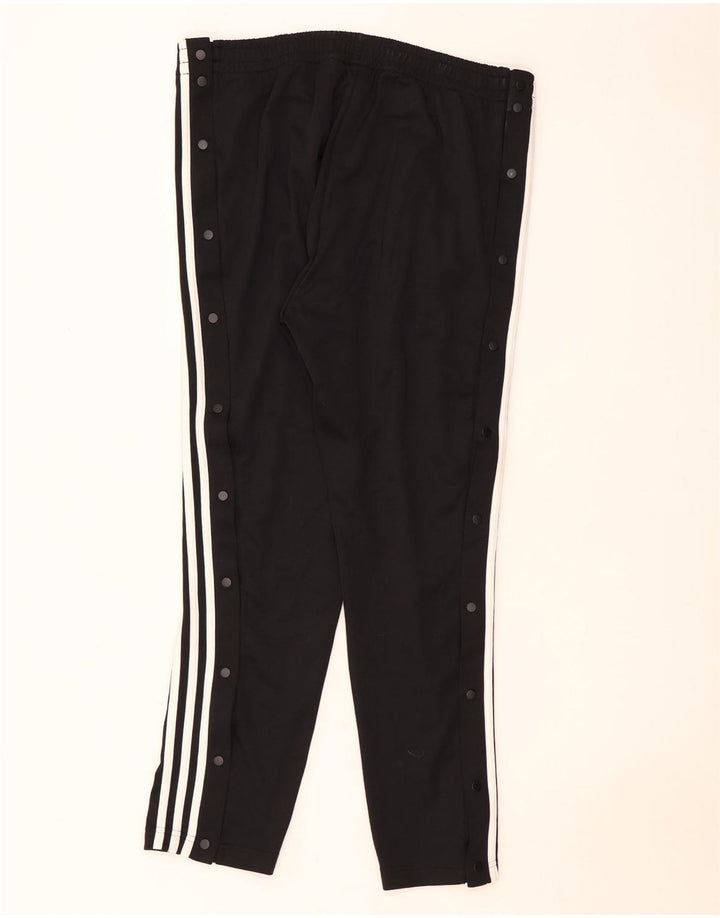 Adidas Pantalon de survêtement pour femme UK 16/18 Large Noir Polyester