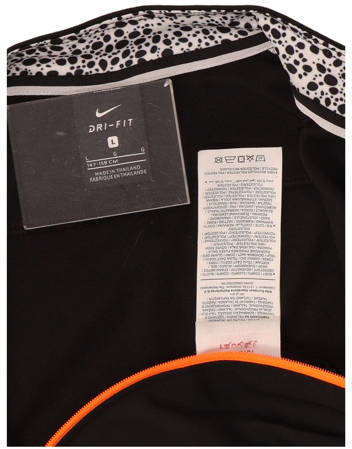 NIKE Veste de survêtement Cristiano Ronaldo pour garçon 12-13 ans Noir Taille L