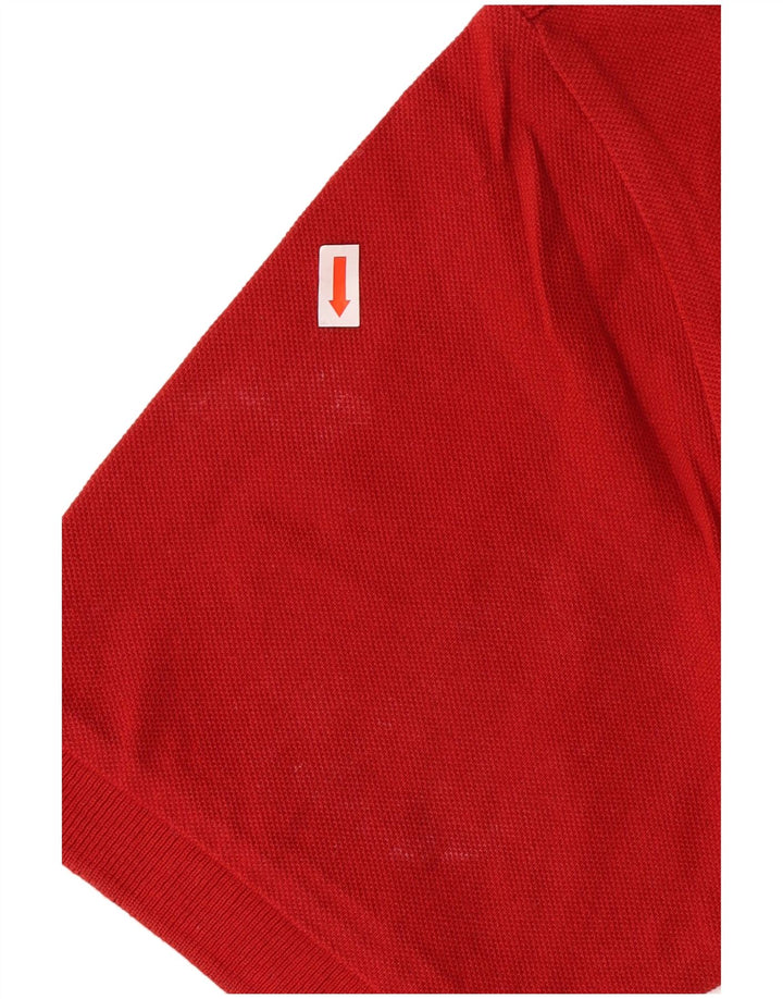 Kappa Polo Homme Petit Rouge Coton