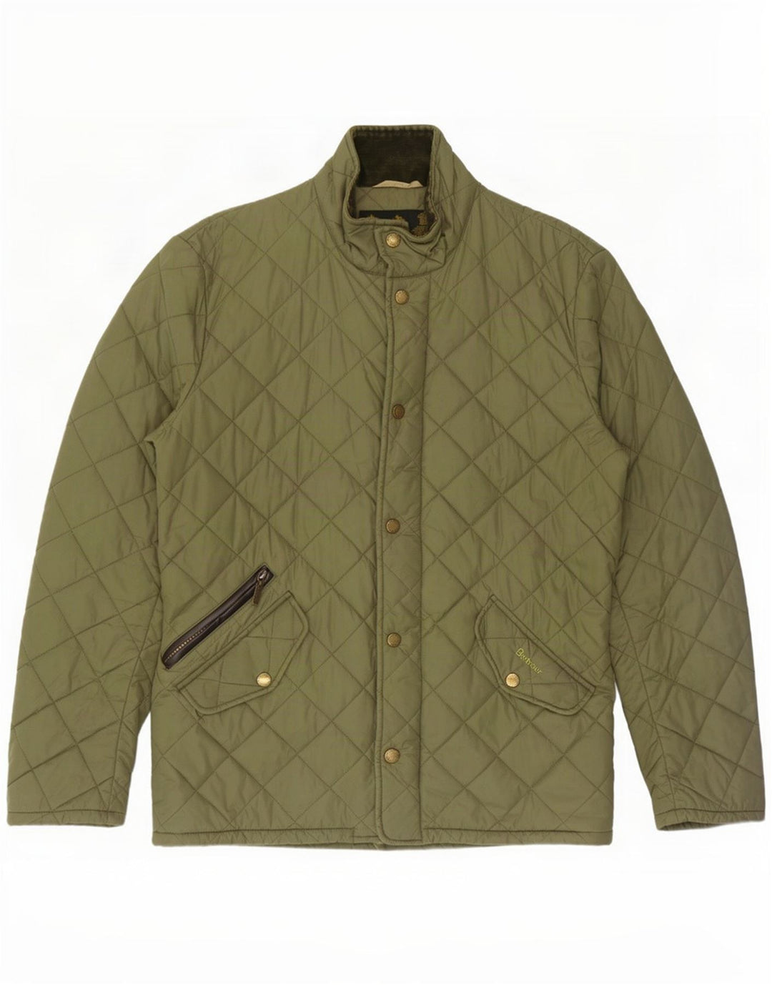 Barbour Veste matelassée pour homme UK 36 Petit Vert