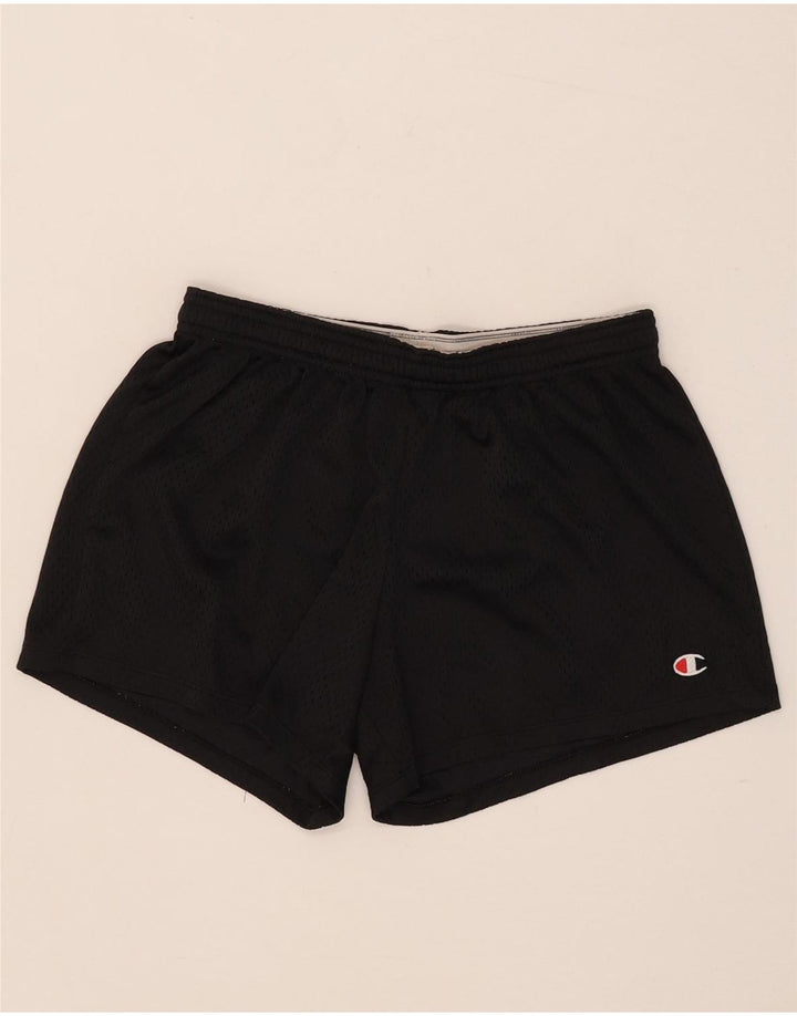 Champion Short de sport pour femme UK 12 Medium Noir