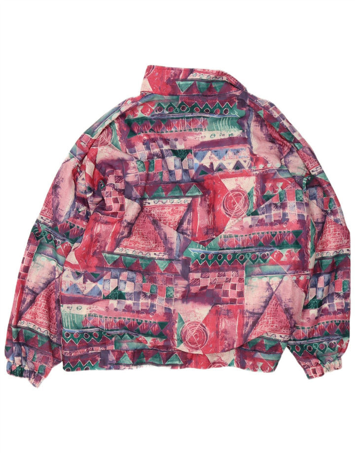 Tactel Veste de Survêtement Homme XL Multicolore Patchwork Polyamide Rétro